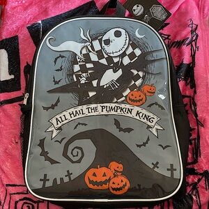 🎃💀 - Jack Skellington 15" Backpack - All Hail the Pumpkin King
